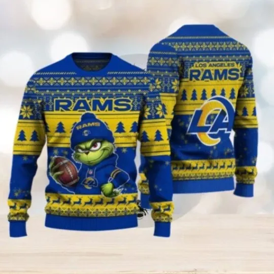 Discover Los Angeles funny character Stole Rams Christmas Ugly Sweater Football Ugly Sweater
