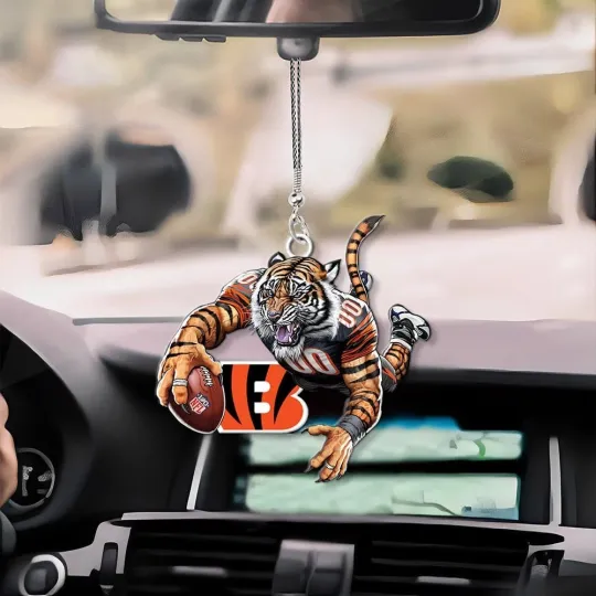 Discover Personalized Cincinnati Football Team Bengalss Christmas Ornament Gift Decor