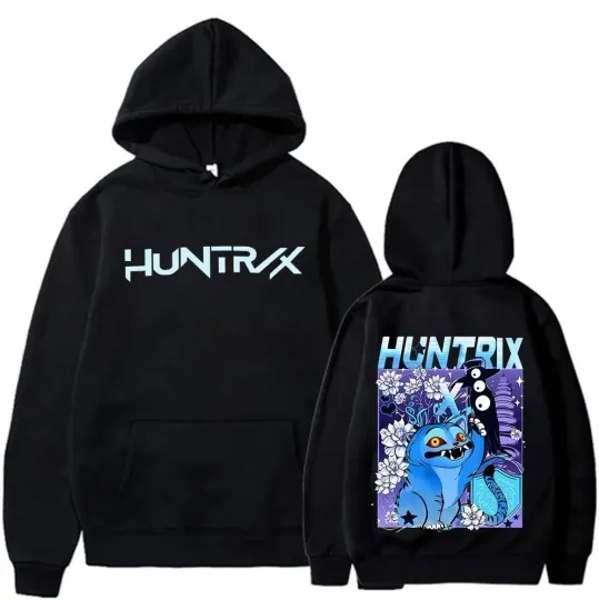 KPop Demon Hunters Derpy Tiger 2025 Hoodie Double-Sided
