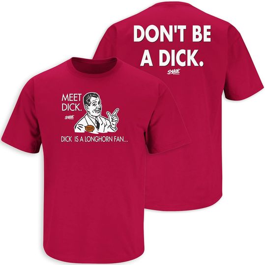 Smack Apparel Don't Be a D!ck Oklahoma College Fans T-Shirt
