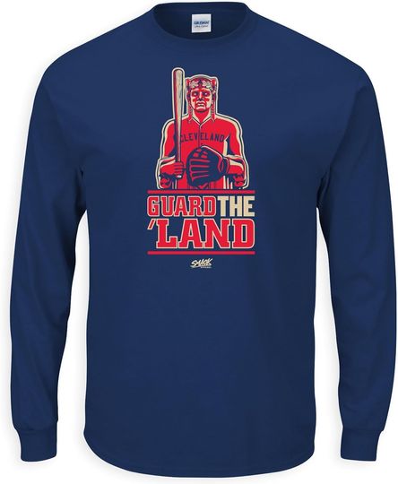 Discover Smack Apparel Guard The Land T-Shirt for Cleveland Baseball Fans