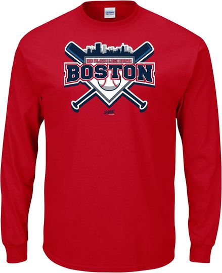 Discover No Place Like Home T-Shirt for Boston Baseball Fans