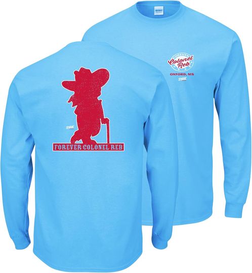 Ole Miss Football Fans. Forever Colonel Reb T Shirt  or Sticker