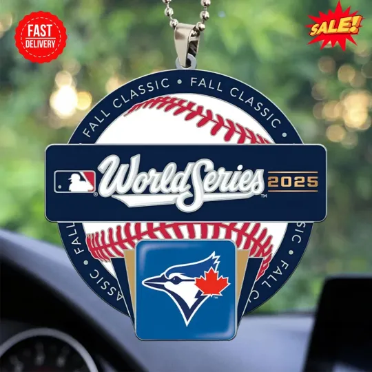 Discover Toronto Blue Jay World Series 2025 Ornament Christmas Tree Gift