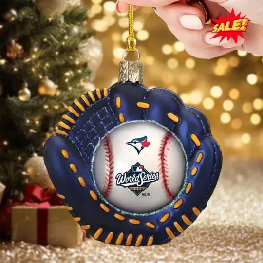 Discover Toronto Blue Jay Shape Acrylic Ornament