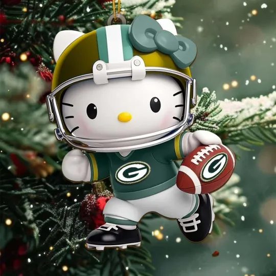 Discover Green Bay Football Team Packers Christmas Ornament Gift Decor