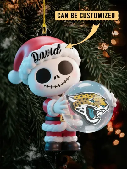 Discover Personalized Jacksonville Football Team Jaguarss Christmas Ornament Gift Decor