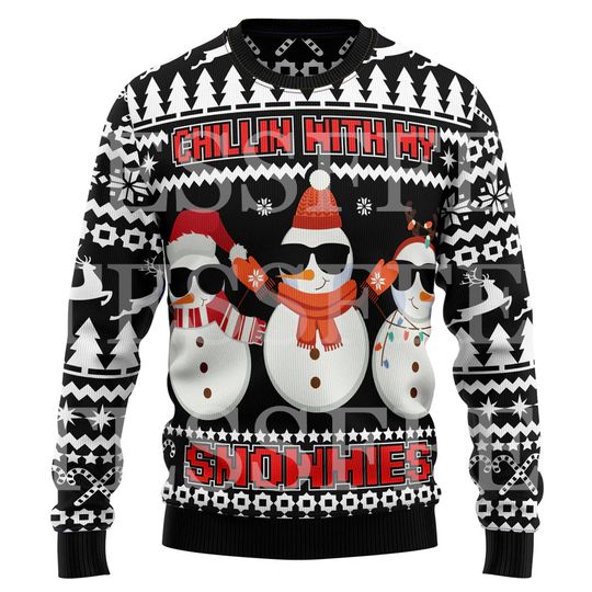 Discover Halloween Dog Cat Bear Cotton Christmas Knitted Ugly Sweater Vintage Winter Pullover Retro Long Sleeve 3DPrint Casual Harajuku F