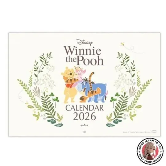 Discover NEW Hallmark Disney Winnie the Pooh 2026 Large Wall Calendar 845353