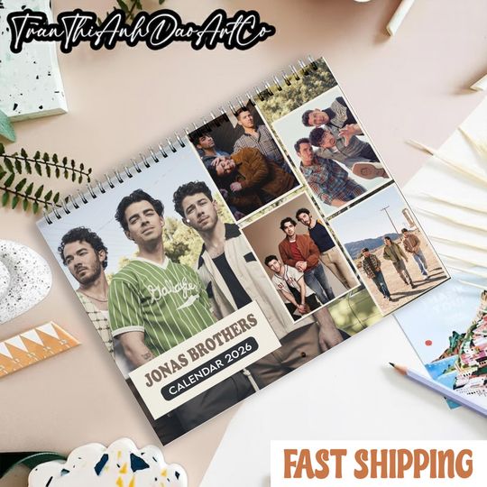 Discover Pop 2026 Vertical Wall Calendar, Music & Celebrity Themes, Gifts for Her and Him