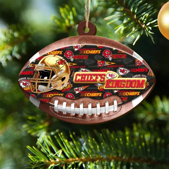 Discover Kansas City Football Team Chiefss Christmas Ornament Gift Decor