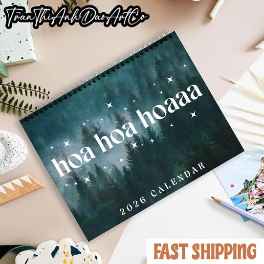 Discover Twilight 2026 Wall Calendar - Vertical Wall Calendar