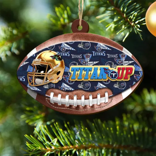 Discover Personalized Tennessee Football Team Titanss Christmas Ornament Gift Decor