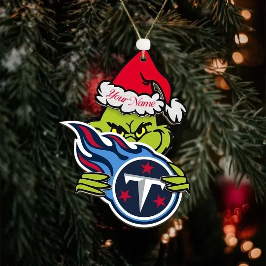 Discover Personalized Tennessee Football Team Titanss Christmas Ornament Gift Decor