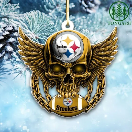 Discover Pittsburgh Football Team Steeler Christmas Ornament Gift Decor