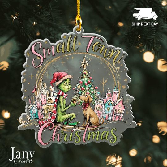 Discover Retro Christmas Ornament, Christmas Characters Ornament, Christmas Movie Ornament, Vintage Christmas Acrylic Ornament, Christmas Lover Gifts