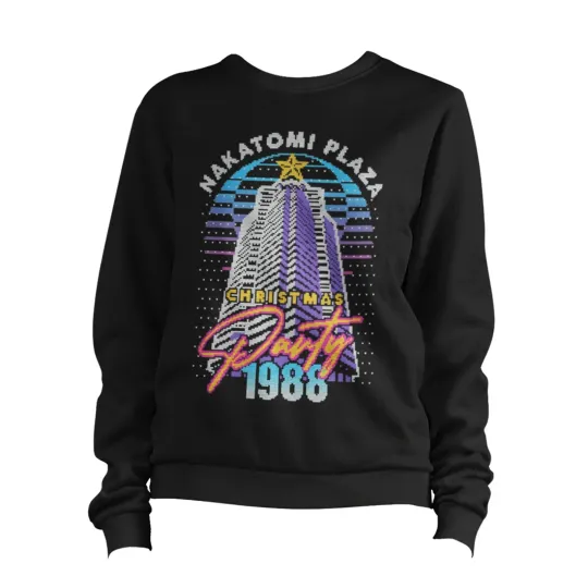 Nakatomi Plaza Christmas Sweater Die Hard Festive