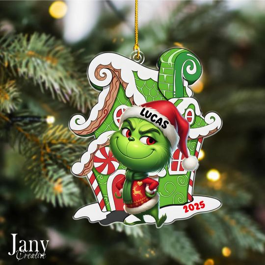 Discover Personalized funny character-Inspired Christmas Ornament :  Custom Name funny character Ornament, Holiday Keepsake