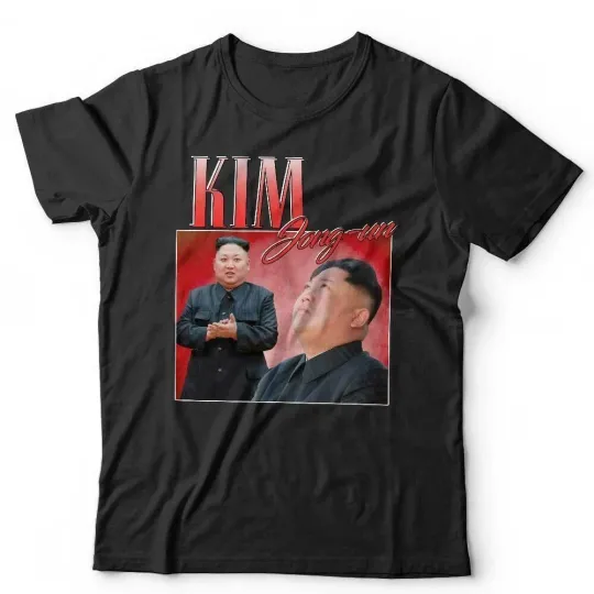 Kim Jong-un T-Shirt Appreciation Unisex Homage Throwback