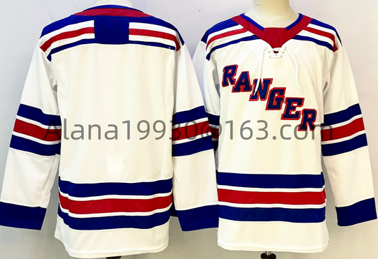 Discover Custom Ice Hockey Stitched Jersey Name Number Artemi Panarin Igor Shesterkin Chris Kreider Jacob Trouba Jerseys