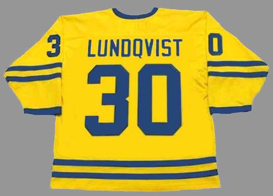 Discover Henrik Lundqvist Jersey Team Sweden Retro Ice Hockey Jerseys Sport Sweater All Stitched Mens Size M-3XL