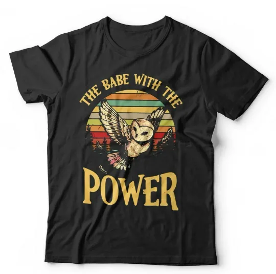 Discover Labyrinth Tshirt The Babe With The Power Unisex & Kids David Bowie Fantasy