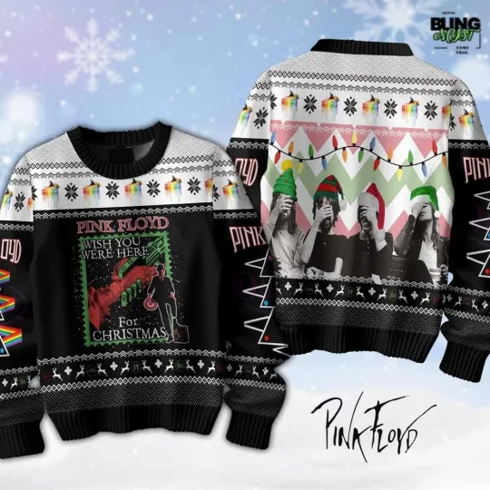 Discover Pink Floyd Merry Christmas 2025 Ugly Sweater