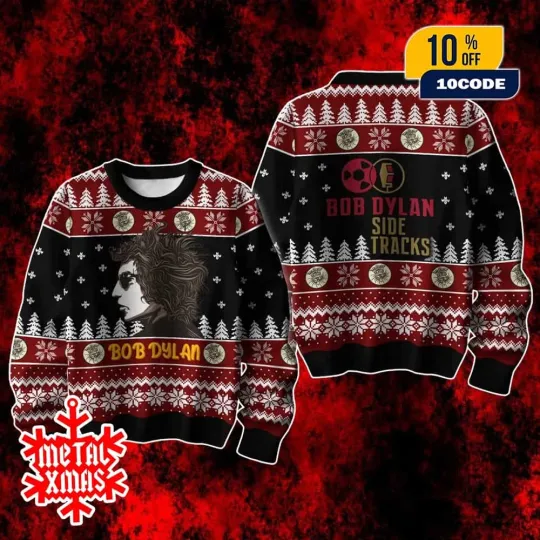 Bob Dylan New Men and Women Ugly Sweater For Fan
