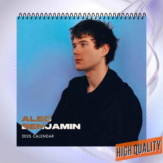 Discover Alec Benjamin Wall Calendar 2026,Celebrating the Storytelling Musician Gift Idea
