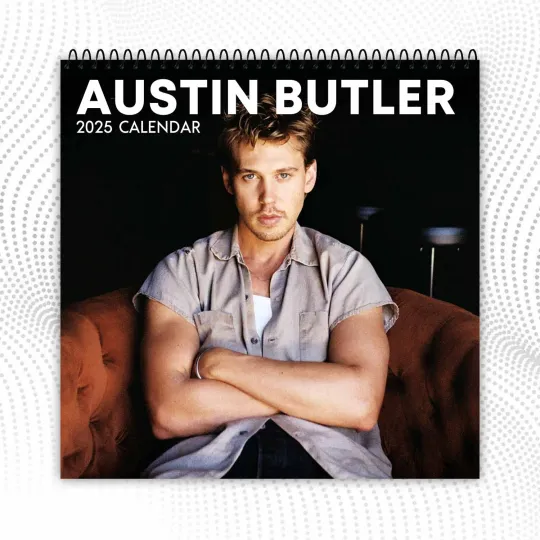 Discover Austin Butler 2026 Celebrity Wall Calendar – Iconic Photos for Fans