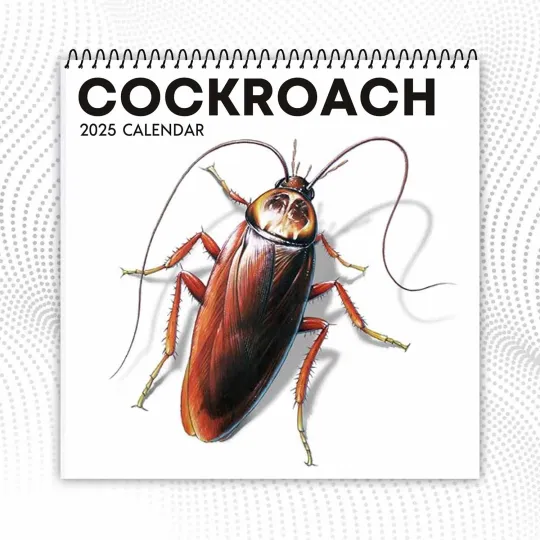 Discover Cockroach 2026 Celebrity Wall Calendar – Unique Design, Perfect for Fans