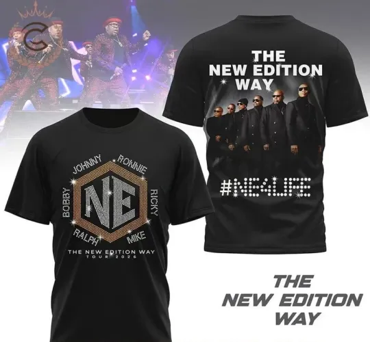 The New Edition Way Tour 2026 PRINTED T-Shirt