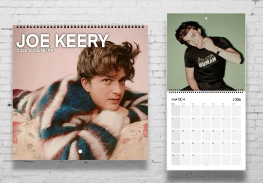 Discover Joe Keery 2026 Wall Calendar, Djo Music Poster Merch, Funny Gift for Fans