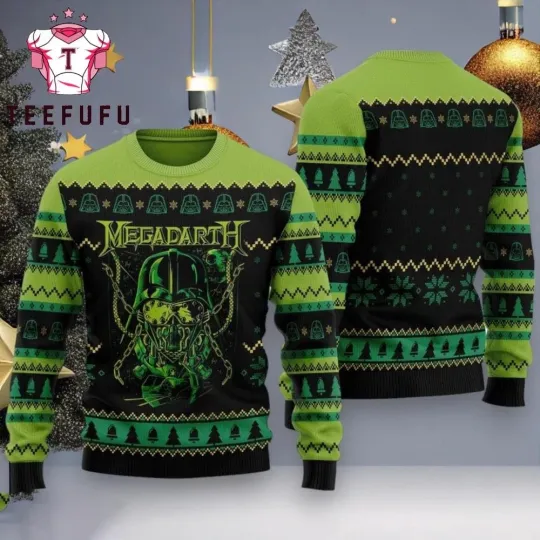 Megadeth Rock Music 2025 Ugly Christmas Sweater 3D