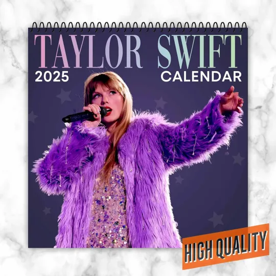 Discover Pop Superstar Wall Calendar 2026, Celebrating Music Icon, TS Perfect Fan Gift