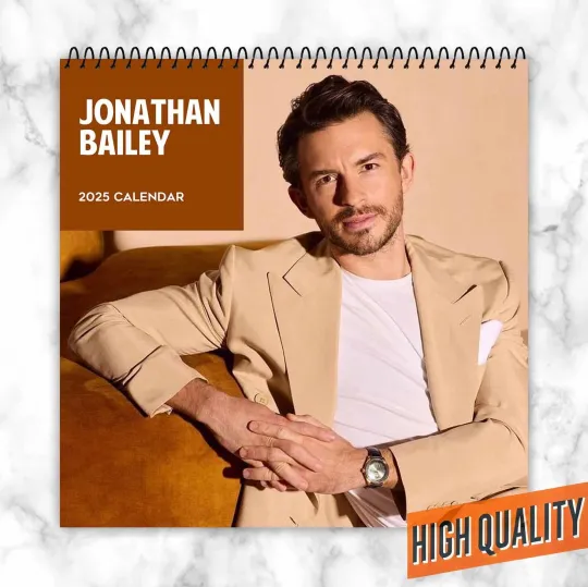Jonathan Bailey Wall Calendar 2026, Celebrating the Talented Actor, Perfect Gift