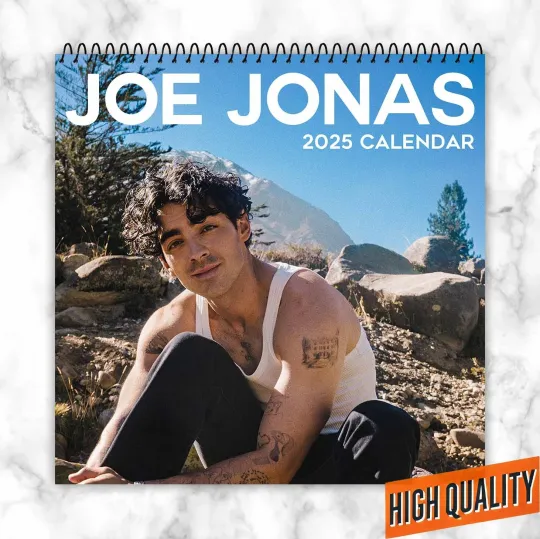 Joe Jonas Wall Calendar 2026, Celebrating the Talented Musician, Perfect Gift