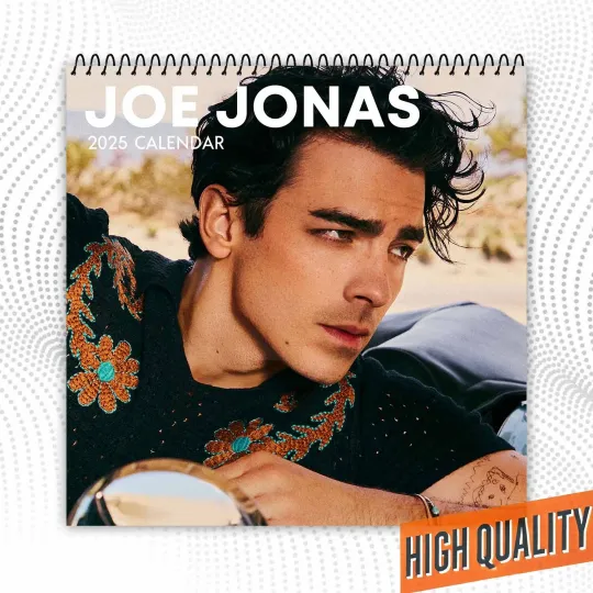 Joe Jonas Wall Calendar 2026, Celebrating the Music Icon, Perfect Gift for Fans