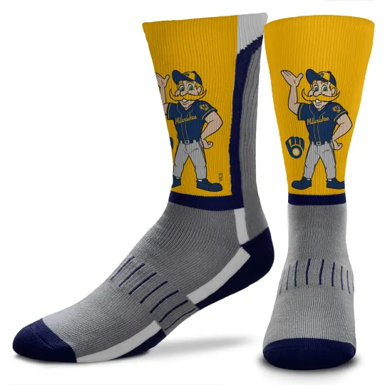 Milwaukee Brewers Sock, Gift for Fan