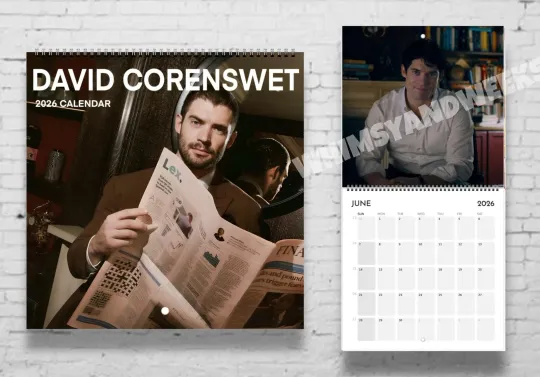 Discover David Corenswet 2026 Wall Calendar, Superhero Theme, Funny Gift for Friend