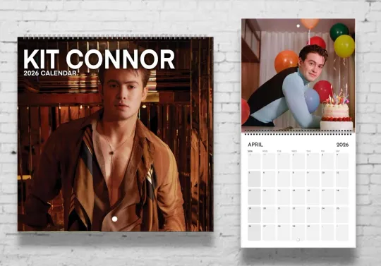 Kit Connor 2026 Wall Calendar, Heartstopper Fan Gift, Funny Gift for Friend