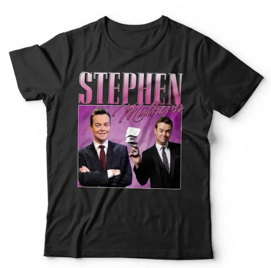 Discover Stephen Mulhern Tshirt Appreciation Unisex Homage Throwback Stag Hen Do Funny
