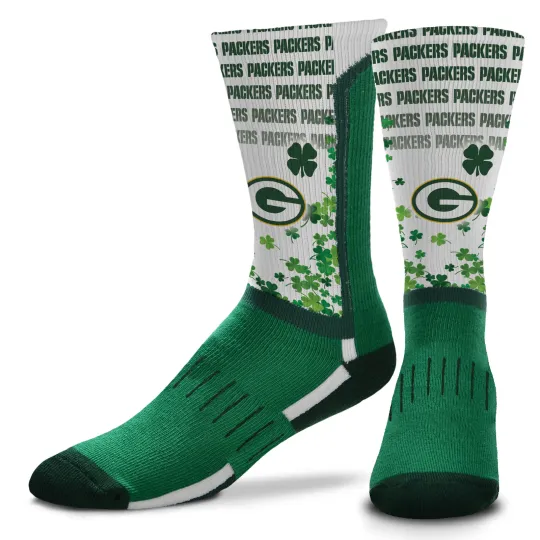 Green Bay Packers 4 Leaf Socks, Gift for Fan