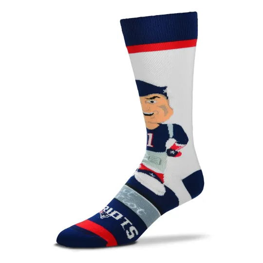 New England Patriots Mascot Socks, Gift for Fan