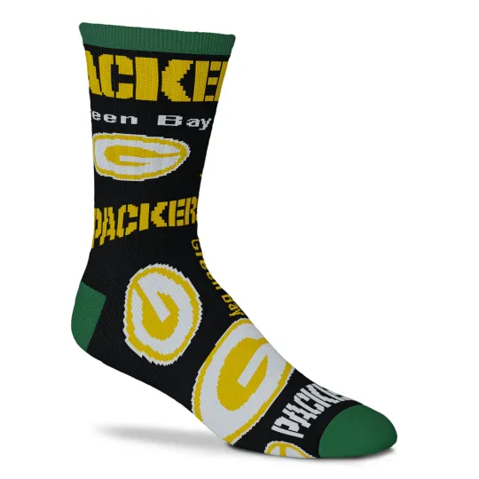 Green Bay Packers Socks, Gift for Fan
