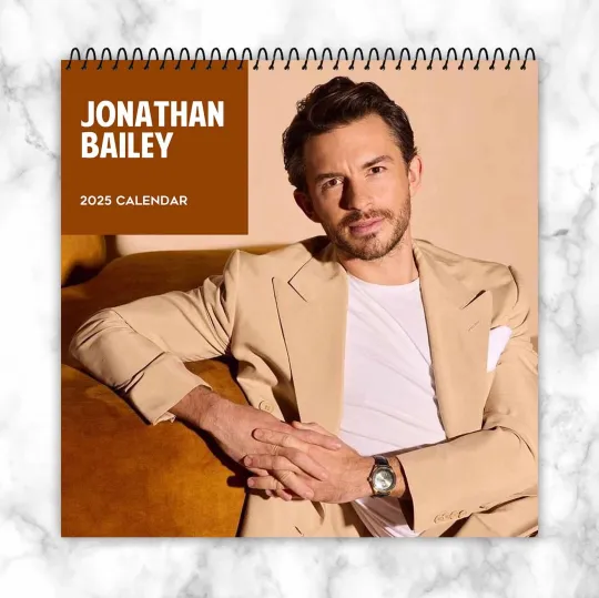 Jonathan Bailey 2026 Wall Calendar – Stunning Photos, Perfect Gift for Fans