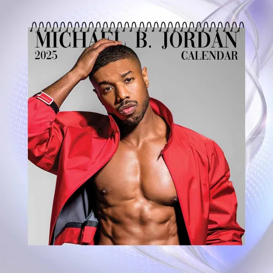 Discover Michael B. Jor 2026 Celebrity Wall Calendar – Iconic Photos for Fans