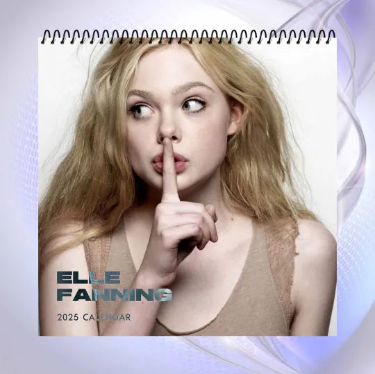 Discover Elle Fanning 2026 Wall Calendar – Iconic Celebrity Photos, Perfect for Fans