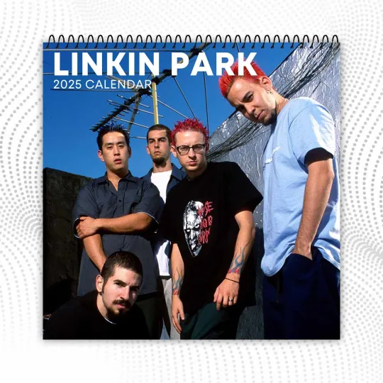 Discover Linkin Park 2026 Celebrity Wall Calendar – Iconic Shots for Music Fans