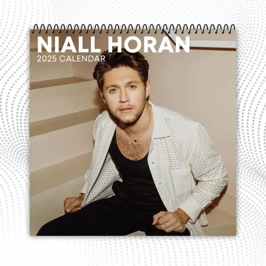 Niall Horan 2026 Celebrity Wall Calendar – Iconic Photos, Perfect for Fans